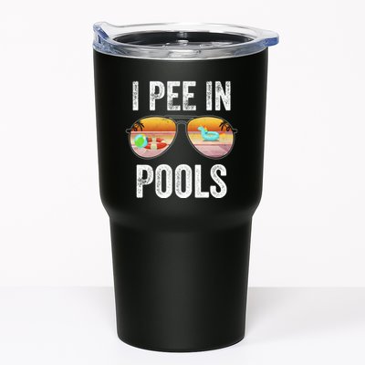 I Pee In Pools Funny Tumbler