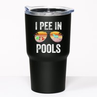 I Pee In Pools Funny Tumbler