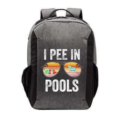 I Pee In Pools Funny Vector Backpack
