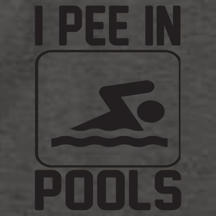 I Pee In Pools Funny I Pee In Pools Vector Backpack