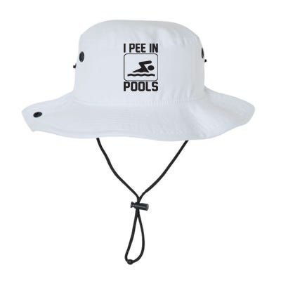 I Pee In Pools Funny I Pee In Pools Bucket Hat