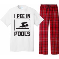 I Pee In Pools Funny I Pee In Pools Pajama Set