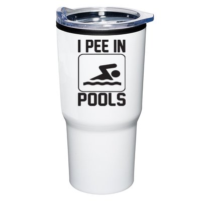 I Pee In Pools Funny I Pee In Pools Tumbler