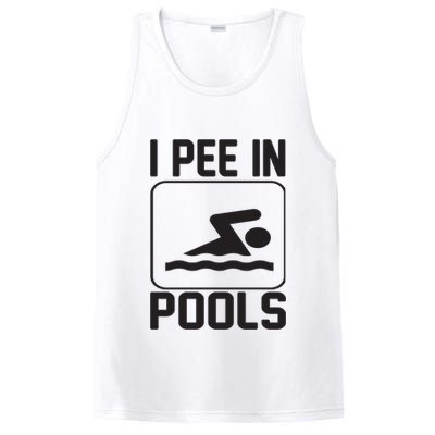 I Pee In Pools Funny I Pee In Pools PosiCharge Competitor Tank