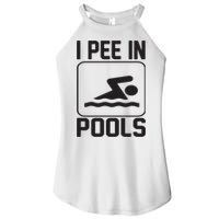 I Pee In Pools Funny I Pee In Pools Women's Perfect Tri Rocker Tank
