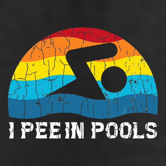 I Pee In Pools Funny Swimmer Swimming Coach Player Graphic Cool Comfort Performance Bucket Hat