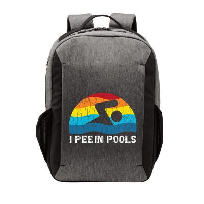 I Pee In Pools Funny Swimmer Swimming Coach Player Graphic Vector Backpack