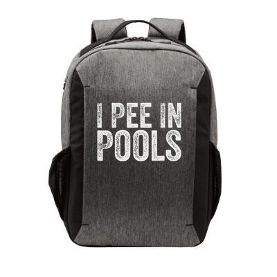 I Pee In Pools Funny Vector Backpack