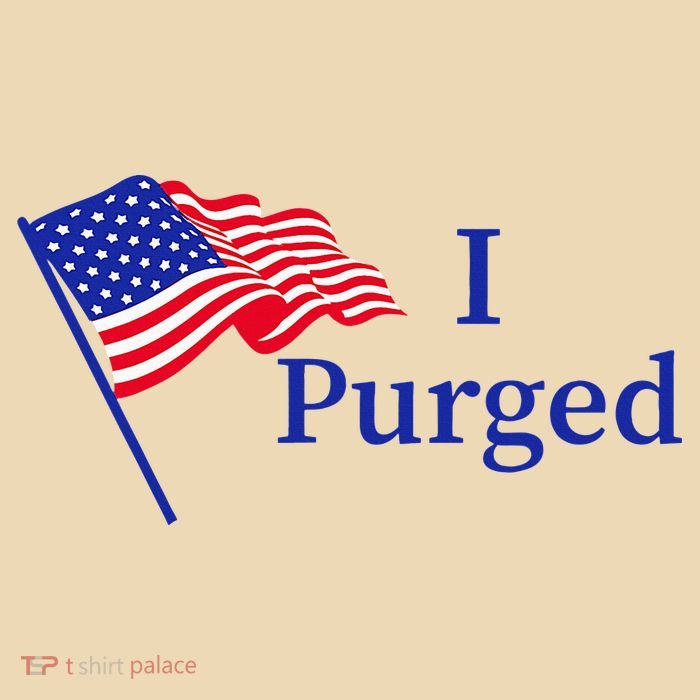 I Purged Drawstring Bag