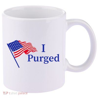 I Purged 11oz C Handle Ceramic Mug