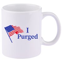 I Purged 11oz C Handle Ceramic Mug