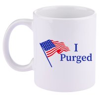 I Purged 11oz C Handle Ceramic Mug