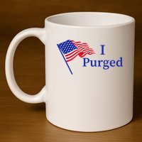 I Purged 11oz C Handle Ceramic Mug