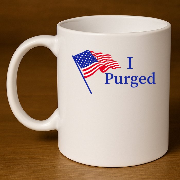 I Purged 11oz C Handle Ceramic Mug