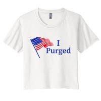 I Purged Crop Top