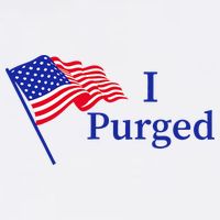 I Purged Cropped Pullover Crew