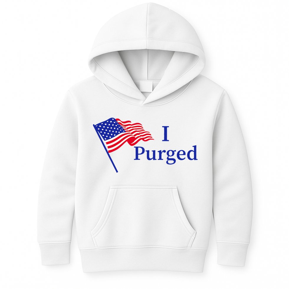 I Purged Kids Hoodie