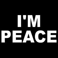 I'm Peace Zip Tote Bag