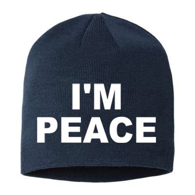 I'm Peace Sustainable Beanie