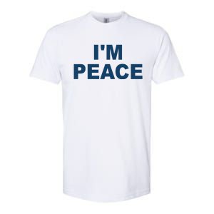 I'm Peace Softstyle CVC T-Shirt