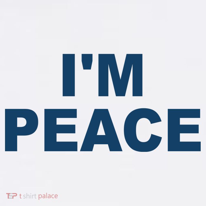 I'm Peace Sustainable Bucket Hat