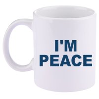 I'm Peace 11oz C Handle Ceramic Mug