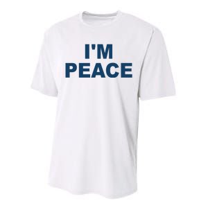 I'm Peace Performance Sprint T-Shirt