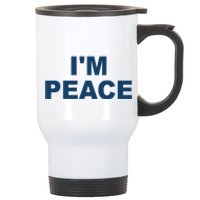 I'm Peace Stainless Steel Travel Mug