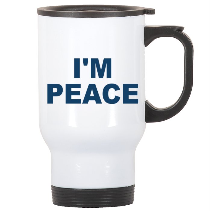 I'm Peace Stainless Steel Travel Mug