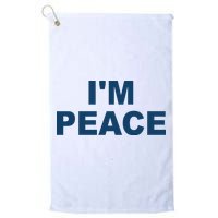 I'm Peace Golf Towel