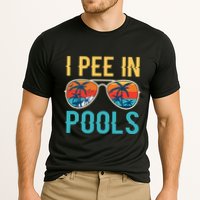 I Pee In Pools Funny Jokes Sarcastic Sayings Performance Shirt