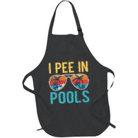 I Pee In Pools Funny Jokes Sarcastic Sayings Apron