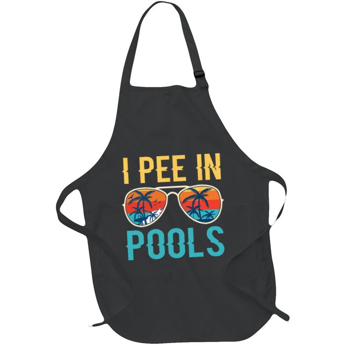 I Pee In Pools Funny Jokes Sarcastic Sayings Apron
