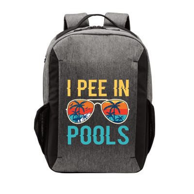 I Pee In Pools Funny Jokes Sarcastic Sayings Vector Backpack
