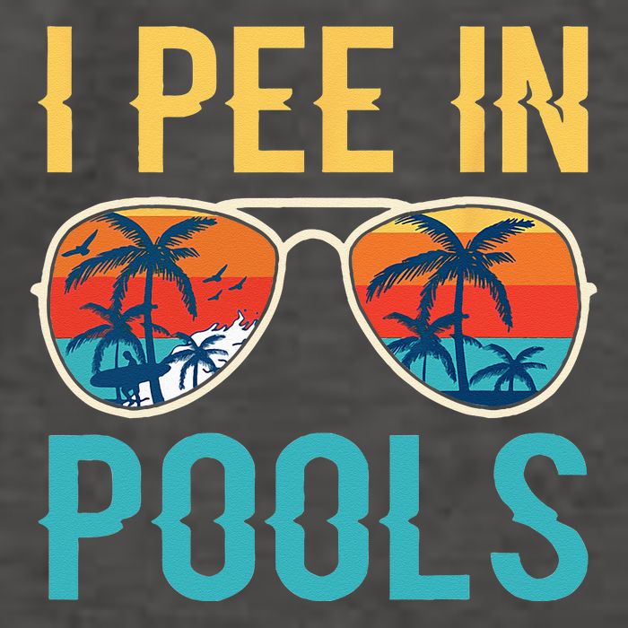 I Pee In Pools Funny Jokes Sarcastic Sayings Vector Backpack