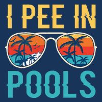 I Pee In Pools Funny Jokes Sarcastic Sayings Infant Baby Jersey Bodysuit