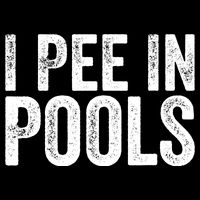 I Pee In Pools Funny Hoodie