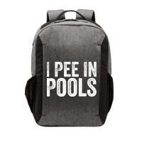 I Pee In Pools Funny Vector Backpack