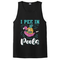I Pee In Pools Swimming Joke Peeing In Public Pools PosiCharge Competitor Tank