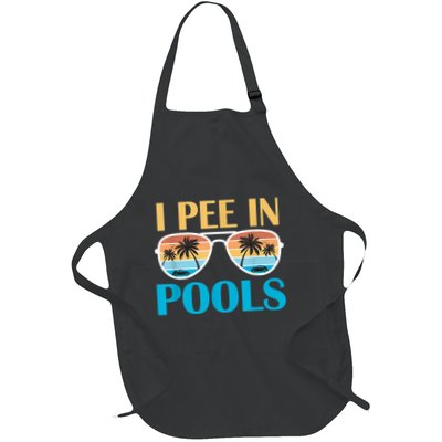 I Pee In Pools Funny Jokes Sarcastic Sayings Apron