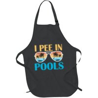 I Pee In Pools Funny Jokes Sarcastic Sayings Apron