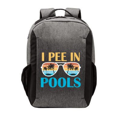 I Pee In Pools Funny Jokes Sarcastic Sayings Vector Backpack