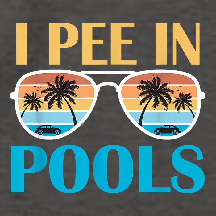 I Pee In Pools Funny Jokes Sarcastic Sayings Vector Backpack