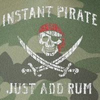 Instant Pirate Just Add Rum Funny Legacy Tie Dye Trucker Hat