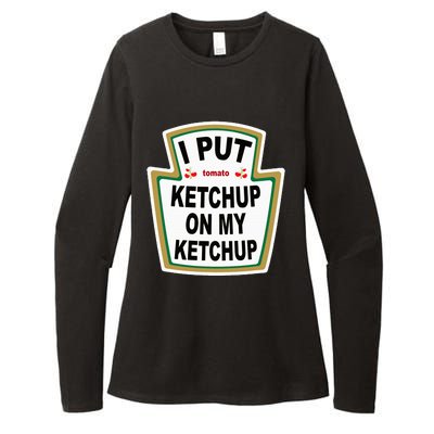 I Put K.E.T.Ch.U.P On Funny Tomato Womens CVC Long Sleeve Shirt