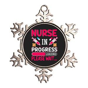 In Progress Loading Please Wait Nursing School Future Metallic Star Ornament