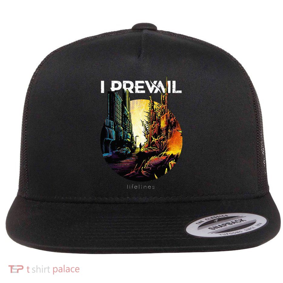 I Prevail Lifelines Cover Flat Bill Trucker Hat