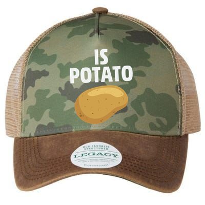 Is Potato Late Show Funny Colbert Legacy Tie Dye Trucker Hat