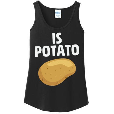 Is Potato Late Show Funny Colbert Ladies Essential Tank