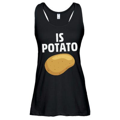 Is Potato Late Show Funny Colbert Ladies Essential Flowy Tank